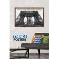 thumbnail image 2 of Eiffel Tower Construction Wall Poster, 22.375" x 34", Framed, 2 of 3