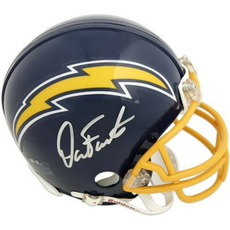 Dan Fouts San Diego Chargers Autographed Riddell Throwback Mini Helmet - Fanatics Authentic Certified
