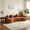 Orange, variant on Gretop 110" Boneless Modular Sectional, Chenille Sleeper Couch for Living Room Apartment