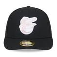 thumbnail image 2 of Men's New Era  Black Baltimore Orioles 2024 Mother's Day Low Profile 59FIFTY Fitted Hat, 2 of 6