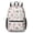 Dinosaur and Bone-1, variant on Dinosaur and Bone Black Pattern 17" School Backpacks for Teens,Waterproof Oxford Fabric,S-Shape Padded Straps for School,Travel,Hiking,Camping