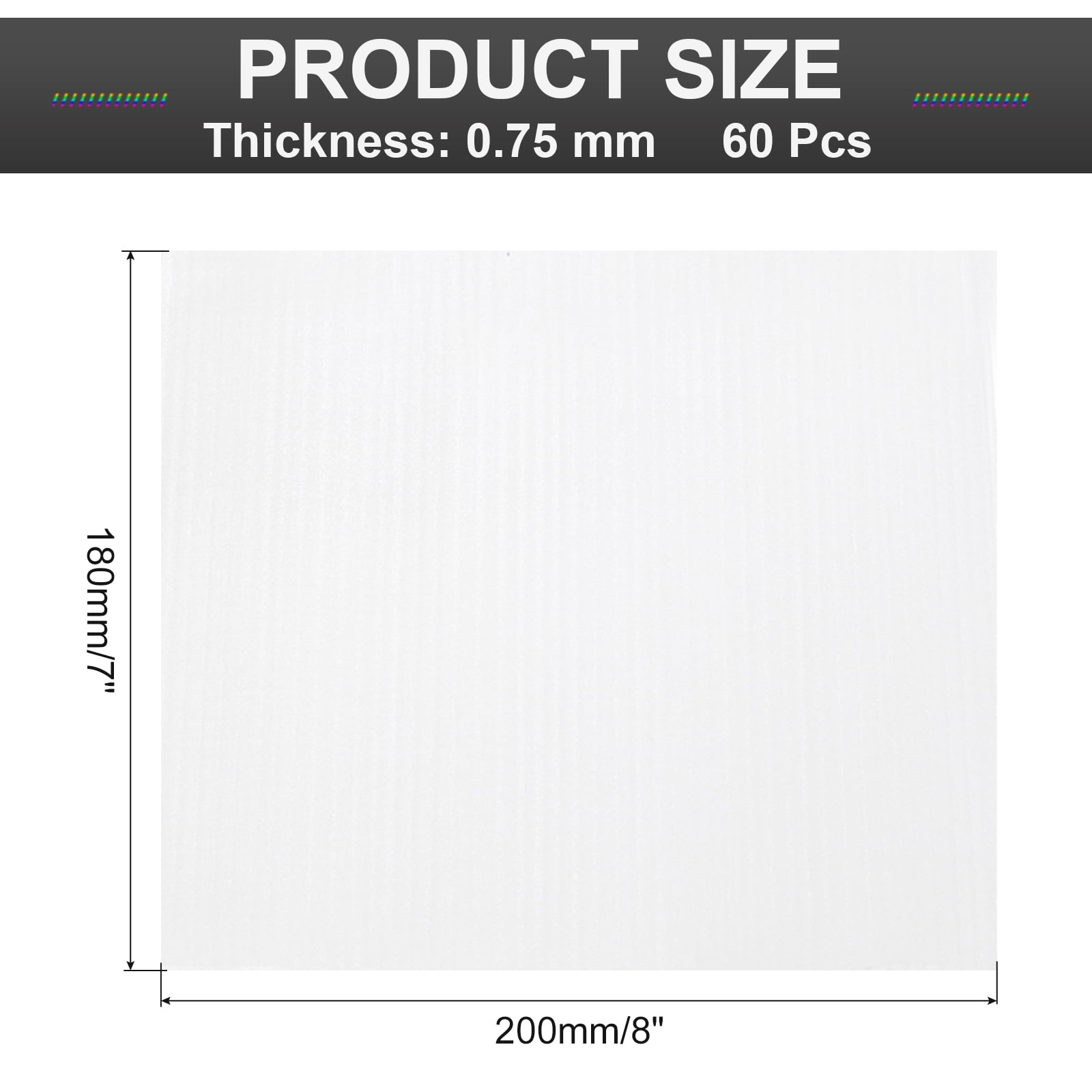 Foam Packing Pouches, 60 Pack 7 Inch x 8 InchWrap Bubble Pouches Cushion Foam Packing Supplies Packing sleeves