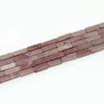 thumbnail image 4 of HOOUN 10 Strand Natural Assorted Stones Tube Spacer Loose Beads For Jewelry Making 15"-Amethyst, 4 of 8