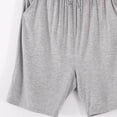 thumbnail image 3 of GigrtiJin Summer Pajamas Shorts for Womens Knee Length Elastic High Waisted Shorts Loose Casual Lounge Shorts with Pockets, 3 of 4