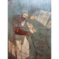 thumbnail image 3 of Whistler, James McNeill 14x18 Black Modern Framed Museum Art Print Titled - The Gold Scab, Eruption in Frilthy Lucre, The Creditor, 3 of 5