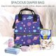 thumbnail image 5 of Fotbe Space Mochila Maternidad - Lona de Sarga Impermeable, Mochila de Pañales de Gran Capacidad con Múltiples Bolsillos y Correas Ajustables, 5 of 6