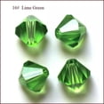 thumbnail image 2 of GKNET Imitation Austrian Crystal Beads Grade AAA Faceted Bicone 3mm/6mm for Jewelry-LimeGreen-3mm (100pc/bag), 2 of 6