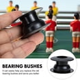 thumbnail image 4 of OULII 10 Pairs of Foosball Table Rod Replacement Parts Black Plastic for Stability in Table Football Gameplay, 4 of 8
