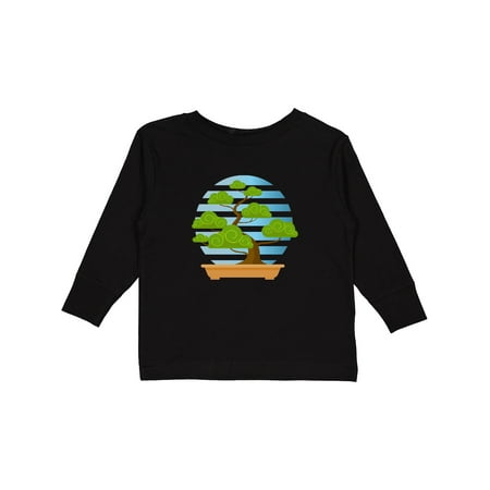 

Inktastic Bonsai Tree Garden Gift Toddler Toddler Girl Long Sleeve T-Shirt