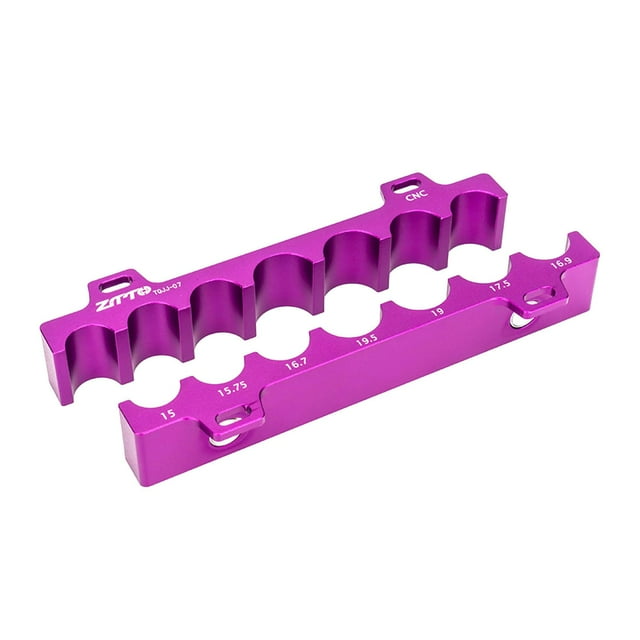 Almencla Bike Front Fork Hub Clamp for Hubs Disassembling Sprocket Maintaining Pedals 15.3x4.7x1.3 cm