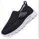 thumbnail image 1 of XIHAHA Zapatos para diabéticos extraanchos para hombres y mujeres, zapatos para caminar ajustables para personas mayores, ortopédicos, pies anchos, zapatillas para parejas hinchadas, 1 of 5