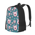 thumbnail image 1 of Fotbe Funny Pig Faces Pattern Student Backpack –School backpack Large Capacity Durable and Ergonomic Backpack with Laptop Compartment and Multiple Pockets, 1 of 6