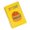Yellow, variant on 2Pcs Twin Coil Binding Notebook 8x6Inch College Ruled Novelty Writing Pad for Women Writing Journaling