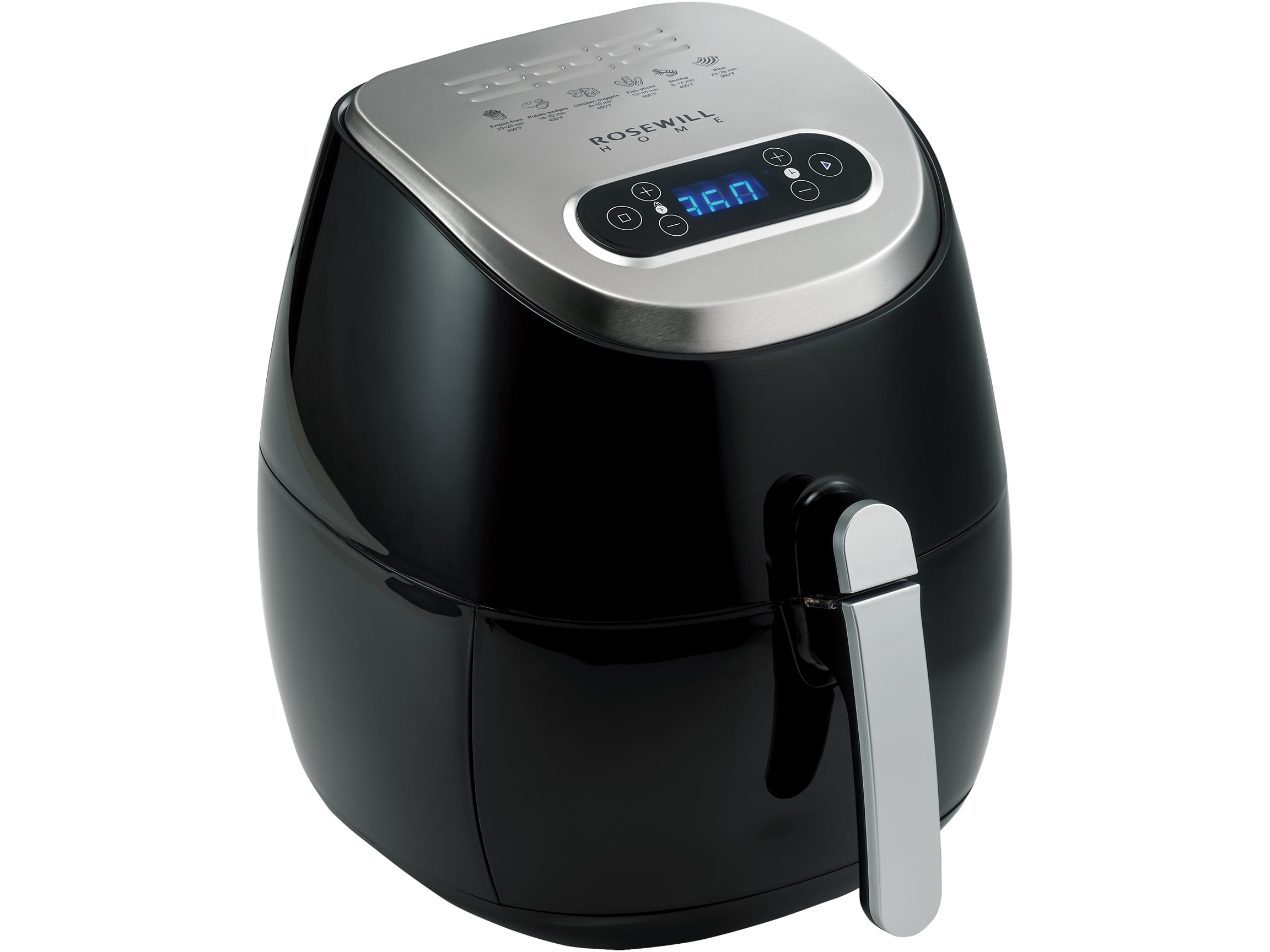Rosewill Digital Air Fryer with LED Touch Display, 1400W, Oilless