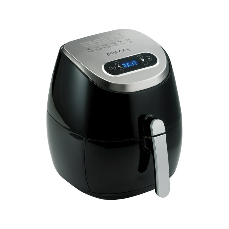 Rosewill Digital Air Fryer with LED Touch Display 1400W Oil less Airfryer 3.7Q