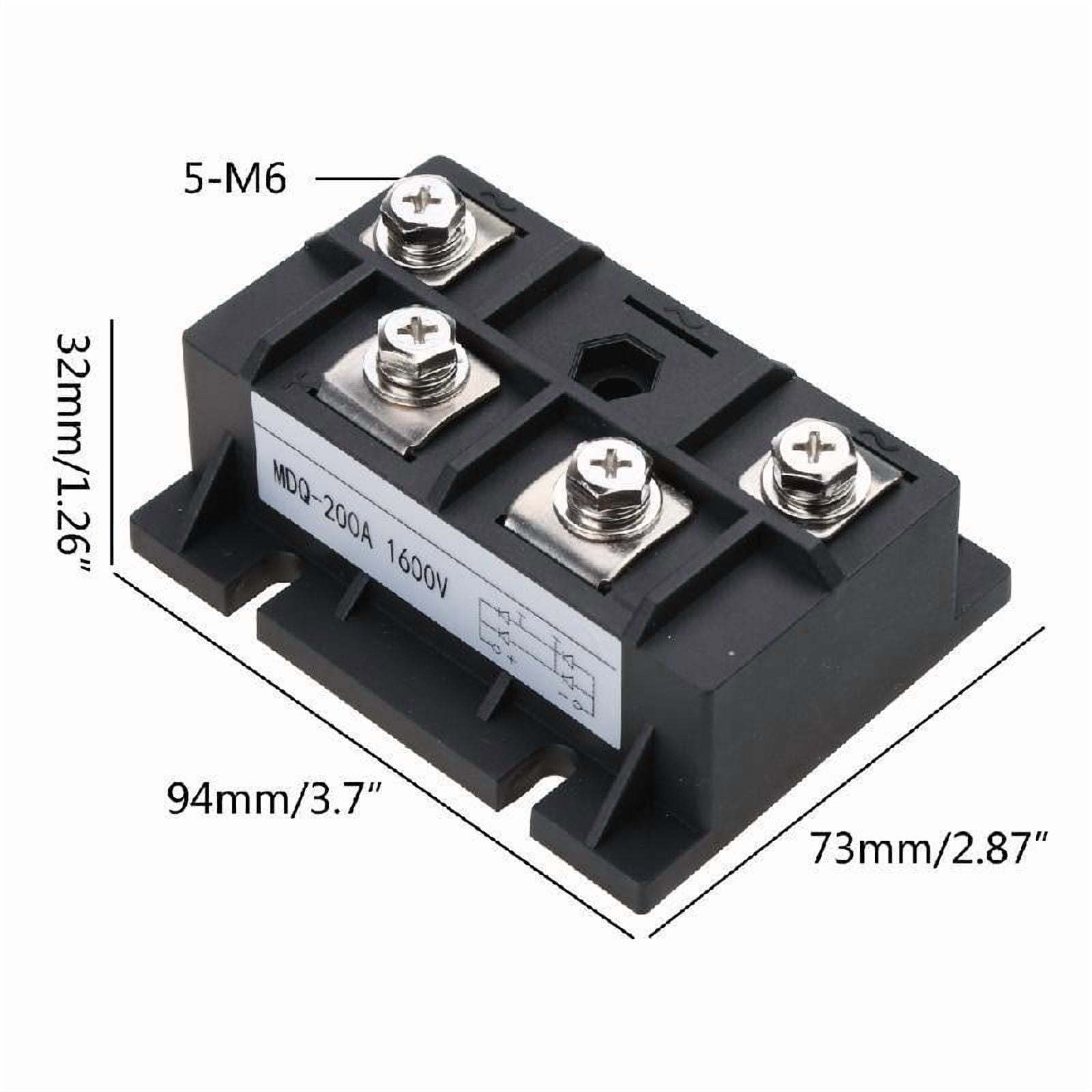 200a 1600v Diode Module Single Phase Bridge Rectifier Mdq-200a Ed