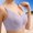 A1_Purple, variant on Lace Wireless Bra Wide Adjustable Straps Comfort Support Bra Breathable Comfort Minimizer Bra Lifting Bras for Seniors Seamless Wirefree Posture Correcting Push Up Full Coverage Bra Black M
