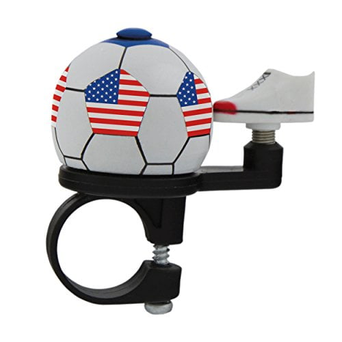 M-Wave USA Soccer Bicycle Bell