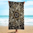 thumbnail image 6 of Tupukom Summer Beach Towels Oversized 29.5"x59" Multi-Purpose Towel Quick Dry Sandproof Lightweight Colorful Bath Towel Cruise Essentials Vacation Accessories Lounge Chair Cover, 6 of 8