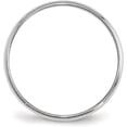 thumbnail image 2 of Solid 10k White Gold 2.2mm Lightweight Half Round Wedding Band Size 9.5 - Ring Size 9.5, 2 of 7