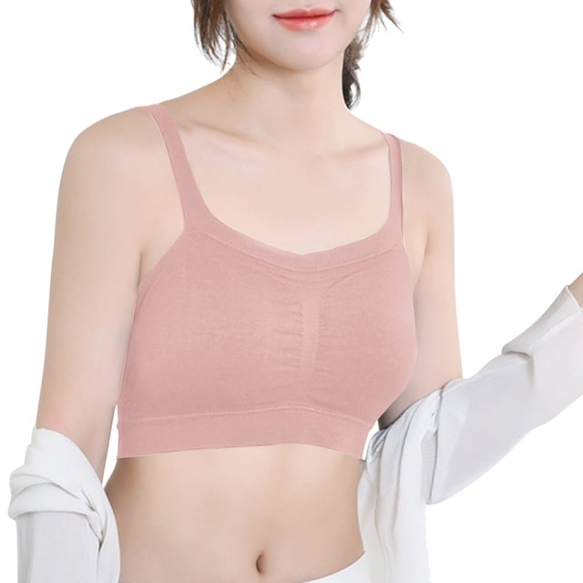 Tube Tops Womens Padded Bandeau Bra Wire Free Strapless Convertible Bralettes Basic Layer Tube Top Bra Sports Bra