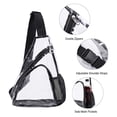 thumbnail image 4 of Bandolera bandolera de PVC transparente aprobada por el estadio, 4 of 7