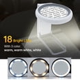 thumbnail image 4 of Glass Handheld Magnifier 30X 10X Magnifying Glass with LED Light Foldable Handle for Reading Full Book Page Newspaper Support 3 Light Colors Great Gift for Low Visions / Seniors, 4 of 6