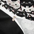 thumbnail image 4 of jejeloiu Cute Cat Pattern Duvet Cover Set Kids,Cartoon Kitten Print Bedding Full,Reversible,3pcs(No Comforter), 4 of 6