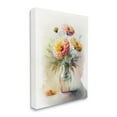 thumbnail image 4 of Stupell Industries Modern Dahlia Bouquet Botanical & Floral Painting Gallery Wrapped Canvas Art Print Wall Art, 16 x 20, 4 of 8