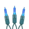 thumbnail image 3 of Novelty Lights Blue 35 light T5 Traditional LED Christmas Mini Light Set (Green Wire, 11.5 Feet), 3 of 5