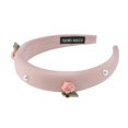 thumbnail image 5 of Unique Bargains 1 Pc French Rose Pearl Headbands Pink, 5 of 6