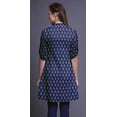 thumbnail image 3 of Bimba Kurtis Court pour Dames Imprimé Col Mandarin Robe à Manches Retroussables, 3 of 6