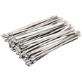 thumbnail image 1 of Cinchos de Alambre de Envoltura VentDepot WireInox20 40Pzas 20cm 4.6mm Plata Acero Inoxidable, 1 of 2