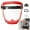 D, variant on Lggsban Super Protective Face Shield,Anti Fog Mask,Adult Clear Face Shield,Plastic Face Mask,1PC,Plastic