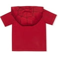 thumbnail image 3 of Spiderman Boys 3 Piece Hooded Tee and Short Set, Toddler, 3 of 7