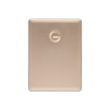 G-Technology - G-DRIVE Mobile USB-C 2TB External USB 3.1 Gen 1 Portable Hard Drive - Gold