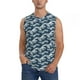 thumbnail image 1 of Balery A Japanese Great Wave Camisetas sin mangas para hombre, absorbe la humedad y protege contra el mal olor.-Large, 1 of 7