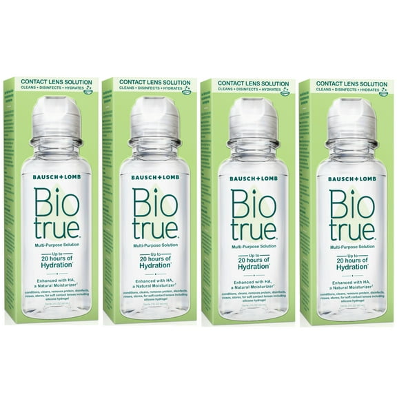 Bausch & Lomb Biotrue Multi-Purpose Solution 2 oz (Pack of 4)