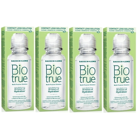 Bausch & Lomb Biotrue Multi-Purpose Solution 2 oz (Pack of 4)