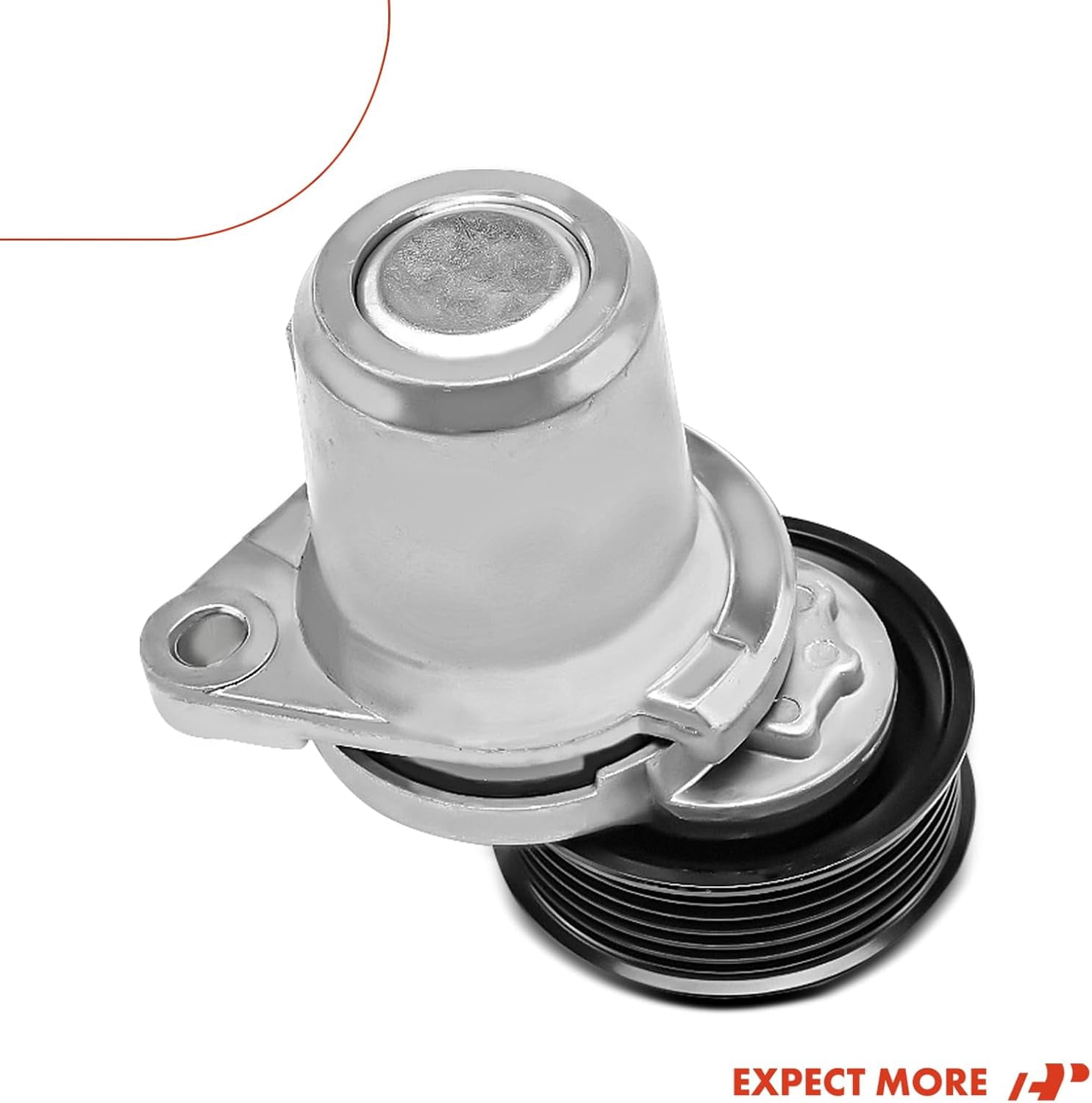 A-Premium Belt Tensioner Assembly with Pulley Compatible with Mazda 6 2006-2013, 2.3L 2.5L, Replace# L3P915980A, L3P915980B