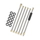 thumbnail image 2 of Lanza de Varilla de Extensión de Lavadora Eléctrica de 6 Piezas para Limpiador de Superficies Y Cepillos de Limpieza, Piezas de Repuesto Universales D, 2 of 4