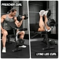 thumbnail image 3 of FLYBIRD Olympic Weight Bench - Adjustable Press with Rack, Leg Developer & Preacher Curl (1000Lbs/2025), 3 of 9