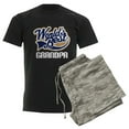 thumbnail image 6 of CafePress - Grandpa (Worlds Best) Men's Dark Pajamas - Men's Dark Loose Fit Cotton Pajama Set, 6 of 7
