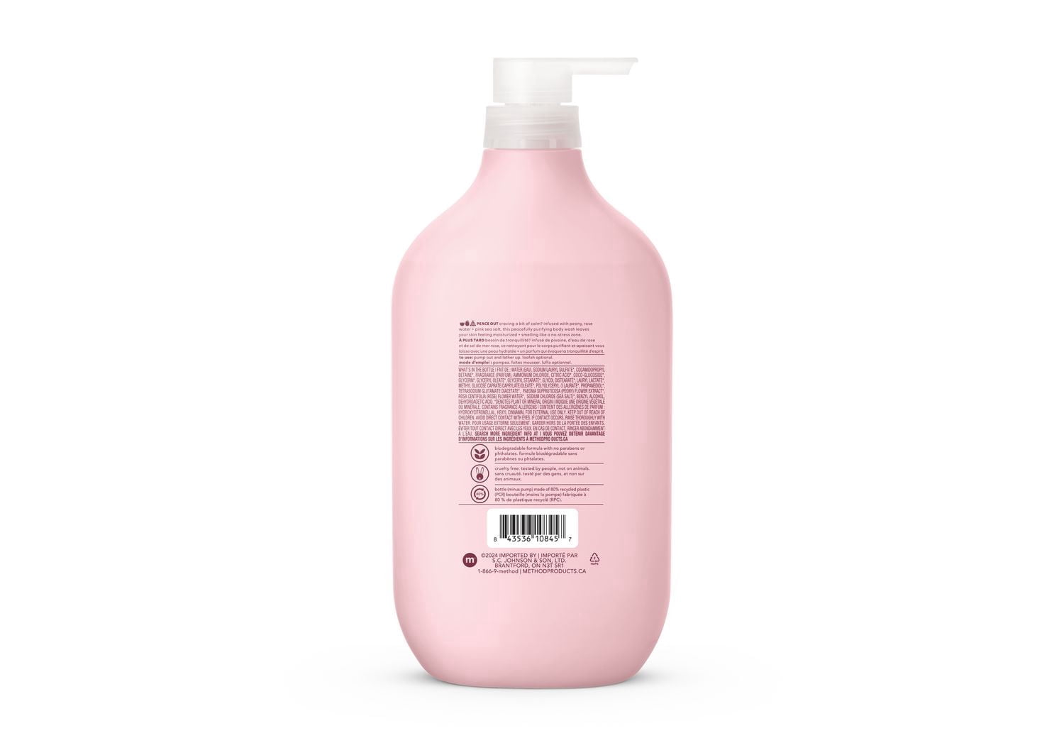 Method Pure Peace Body Wash 828 ml