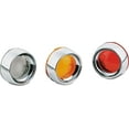 thumbnail image 4 of Kuryakyn Deep Dish Bezels With Lenses For Bullet Turn Signals Compatible For FLHCS Heritage Classic 114 2018 Street Motorcycle Accessories - Chrome / One Size, 4 of 4