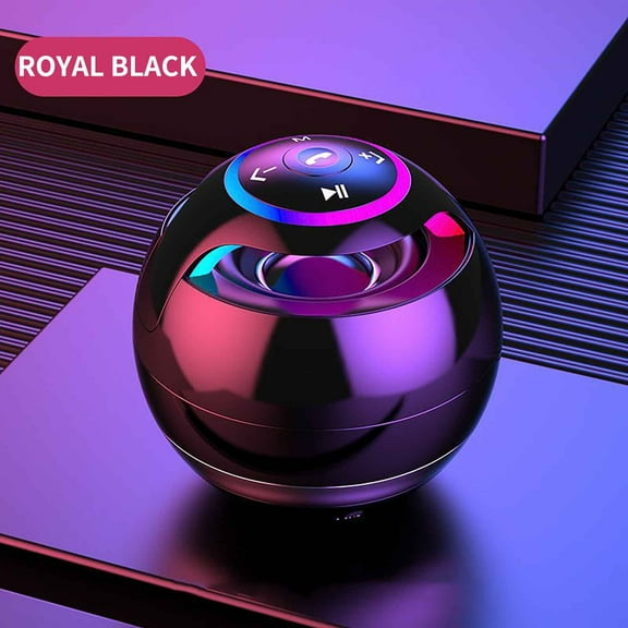 Up to 40% Clearance, InsCrazy Bluetooth Speaker with Led Light, Intelligent Bluetooth Speaker Bluetooth Speaker High Sound Quality Large Volume Home Card Insertion Speaker