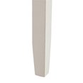 thumbnail image 2 of Bowery Hill Modern / Contemporary Wood Accent Chair in White Finish, 2 of 11