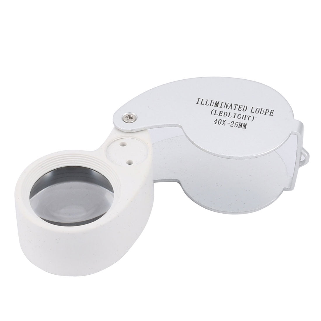 Coin Stamp Jewelry Appraisal Teardrop Shape Foldable 40X Magnifying Glass