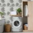 thumbnail image 4 of Woodland Peel and Stick Wallpaper 17.7in x 9.8ft Vintage Woodland Landscape Trees Pastoral Contact Paper Vinyl Waterproof Self Adhesive Wall Paper for Bedroom Shelf Cabinet Renter Friendly, 4 of 8