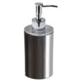 thumbnail image 6 of Evideco French home goods Noumea ABS plastic with a brushed aluminum finish Elegant Mission 12 oz Soap & Lotion Dispensers, 6 of 7